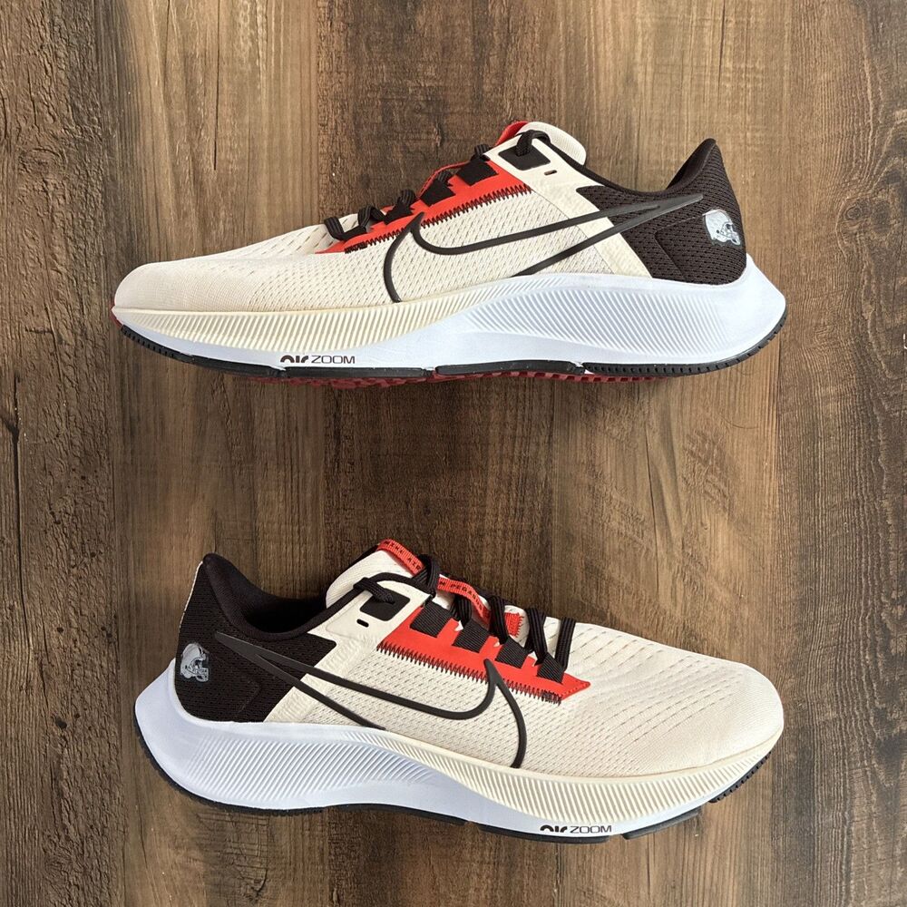Nike Air Zoom Pegasus 38 NFL Browns Men's Shoes Size 10 DJ0815-100